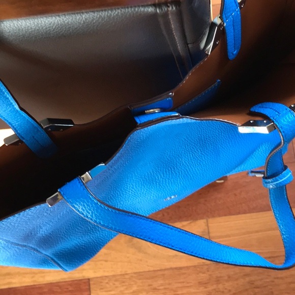 Ralph lauren blue leather tote - Picture 8 of 10
